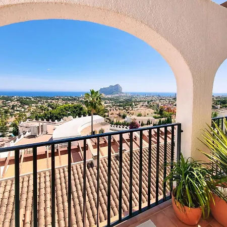 The View: Sea, Mountain, Terrace, Swimming Pool Apartment Calpe