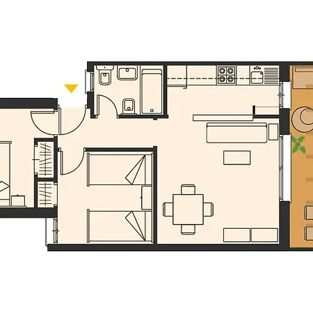 The View: Sea, Mountain, Terrace, Swimming Pool アパート